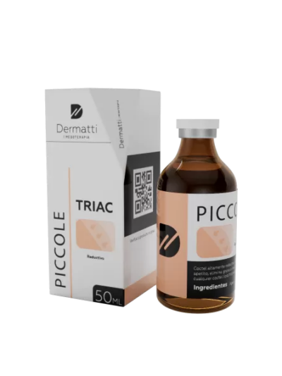 PICCOLE Triac  Mesoterapia para adelgazar Disminuye ansiedad y apetito, ayuda a eliminar grasa viseral | 50 ml