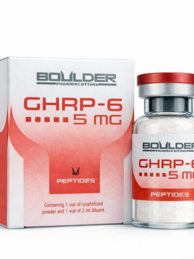 GHRP-6 5 mg Growth Hormone Secretagogue | Boulder Pharmaceutical