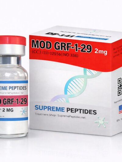 CJC-1295 No DAC 2 mg – Growth Hormone Releasing Peptide | Supreme Peptides