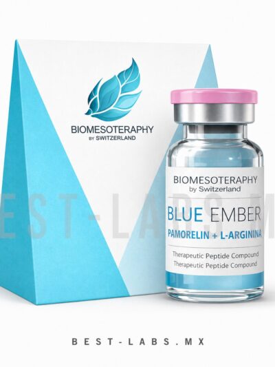 Blue Ember Ipamorelin + L-Arginina 5 mg – Ipamorelin (GHRP) Therapeutic Peptide Compound | Biomesoteraphy by Switzerland