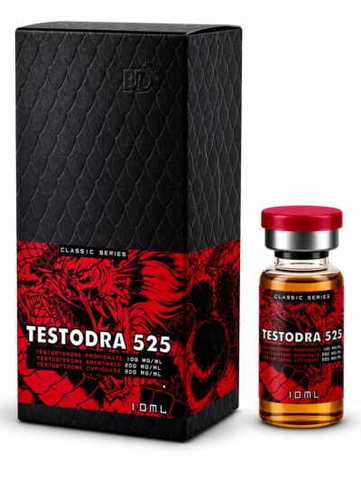 Testodra 525 Mezcla de Testosteronas 10 ampolletas | Dragon Pharma