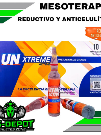 Xtreme Active 🔥 Reductivo y anticelulítico 🔥 / Ampolletas de 10 ml | MESOTERAPIA LICUID XTREME