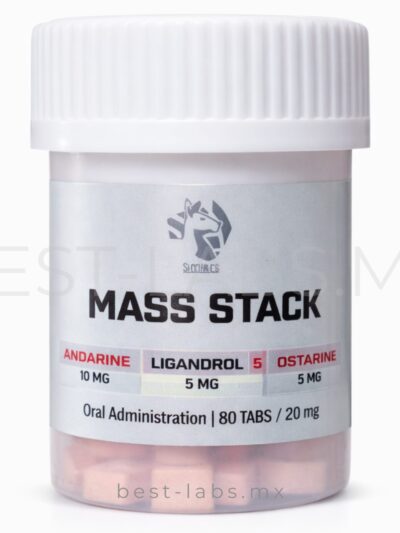 Mass Stack (Andarine 10 mg + Ligandrol 5 mg + Ostarine 5 mg) 80 tabletas | SARMS Smart