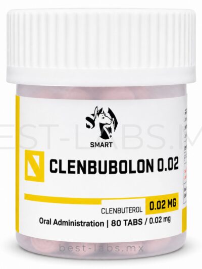 Clenbubolon 0.02 mg (Clembuterol) 80 tabletas | Smart Pharmaceutical