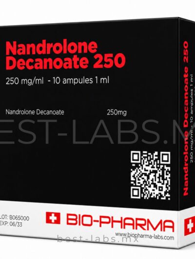 Decadurabolin 250 mg/ml (Decanoato de Nandrolona) 10 ampolletas de 1 ml | Biopharma