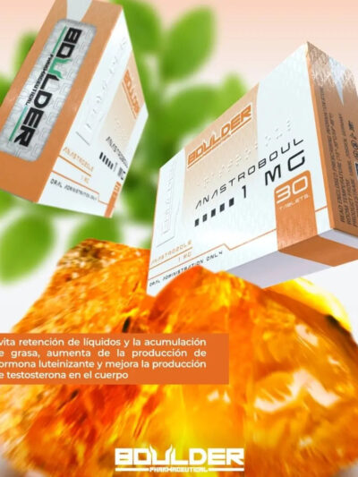 ANASTROBOUL | Anastrozole 1 mg. | 30 tabletas | BoulderRoids Orales - esteroides
