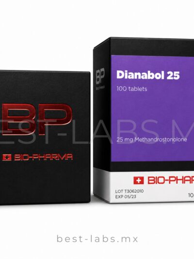 Dianabol 25 mg (Metandrostenolona / Metandienona) 100 tabletas | Biopharma