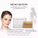 Producto estético facial Meso Botox en ampolletas Beauty & Fitness