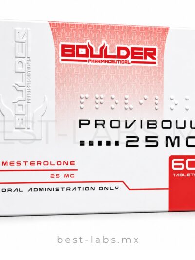PROVIBOUL 25MG (Proviron = Mesterolone) | 60 tabletas de 25 mg Boulder Pharmaceutical