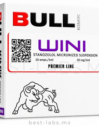 Winstrol Estanozolol Suspensión 50mg – 10 ampolletas de 1ml | Bull Kimik