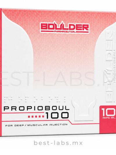 Propioboul 100 mg Testosterona Propionato Boulder | 10 ampolletas de 1 ml