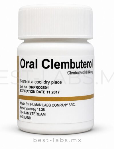 Clembuterol 0.04mg – 50 tabletas | Human Labs