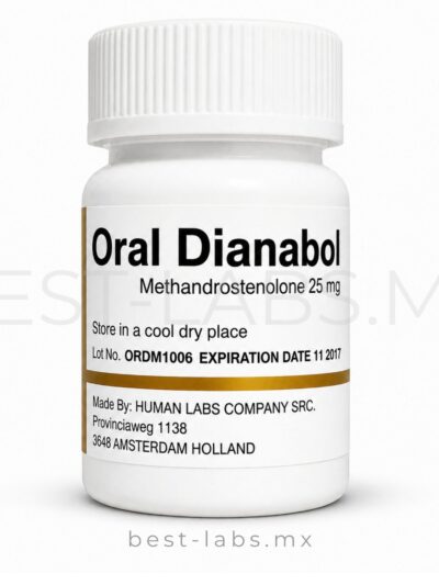 Dianabol Oral 25 – Methandrostenolone 25mg – 60 tabletas | Human Labs
