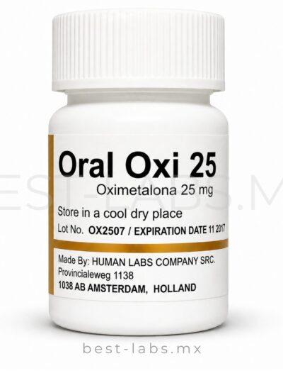 Oral Oxi 25 – Oximetolona (Anadrol) 25mg – 60 tabletas | Human Labs