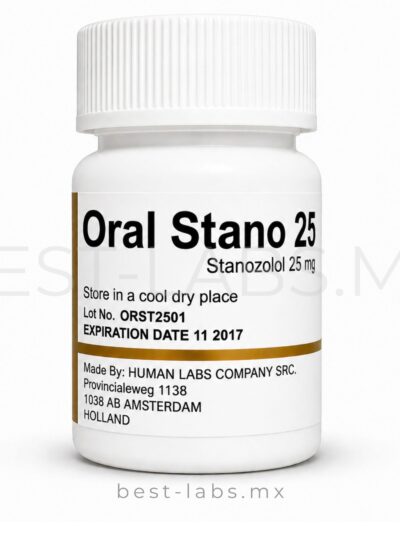 Oral Stano 25 – Winstrol (Stanozolol) 25mg – 60 tabletas | Human Labs