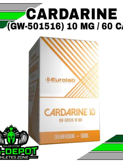 Cardarine 10 mg GW-501516 Sarms Eurolab 60 cápsulas Big Depot original