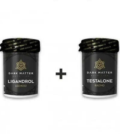CICLO VOLÚMEN - Ligandrol + Testolone / 60 tabletas C/U | SARMS DARK MATTER - SARMS