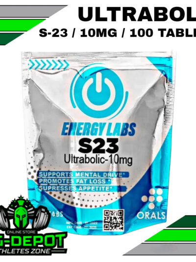 Ultrabolic S-23 10 mg Energy Labs 60 tabletas Big Depot original