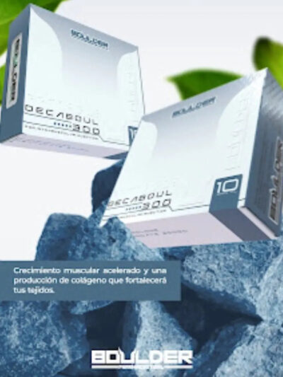DECABOUL 300MG - (DECA BLEND- DECANOATO DE NANDROLONA + FENILPROPIONATO DE NANDROLONA + UNDECANOATO DE NANDROLONA) | 10 Ampolletas de 1ml cada una | Boulder Pharmaceutical - esteroides
