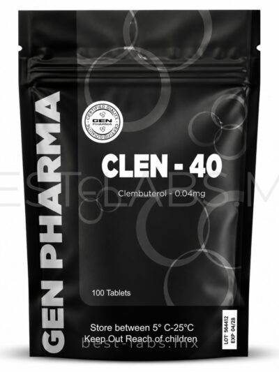 Clen-40 0.04 mg (Clembuterol) 100 tabletas | Gen Pharma
