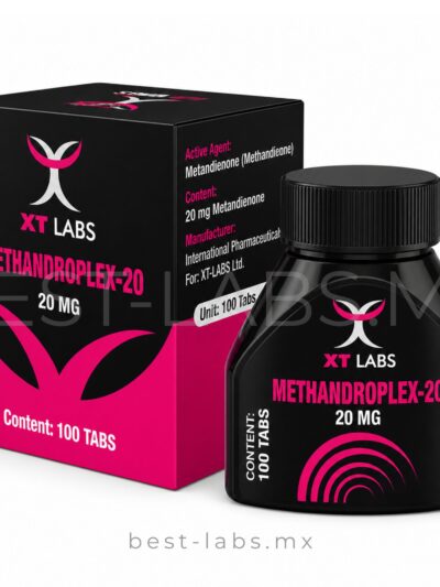 Methandroplex-20 20 mg (Metandienona / DIANABOL) frasco con 100 tabletas | XT Labs