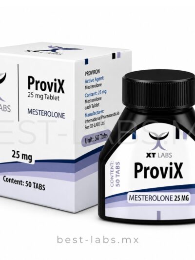 Provix 25 mg (Proviron / Mesterolona) frasco con 50 tabletas | XT Labs