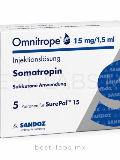 AGOTADA - OMNITROPE 15 mg / 1,5 mg / 45 UI / Calidad Farmacéutica | SANDOZ