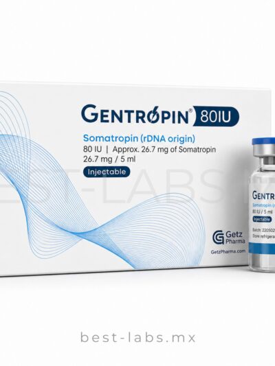 Gentropin ® Caja de 80 UI HORMONA DEL CRECIMIENTO GENTROPIN