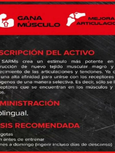 JET BIGGER 25mg (Ligandrol 25mg + Ibutamorin 25mg) 30ml | HARDBULLLABS HARDBULL SARMS