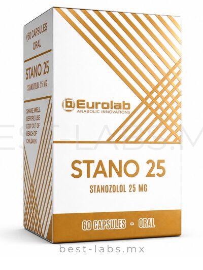 Winstrol 25 – Stanozolol 25 mg 60 cápsulas | Eurolab