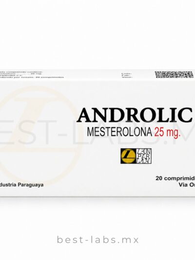 ANDROLIC MESTEROLONA 25mg/tab  mesterolona ó Proviron 20tabs  / Landerland