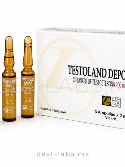 CIPIONATO DE TESTOSTERONA 200mg/ampolla de 2ml 3 ampollas / Landerland