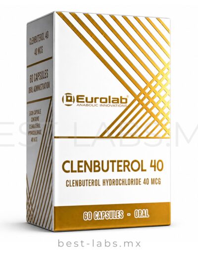 Clembuterol 0.04 mg 60 cápsulas | Eurolab