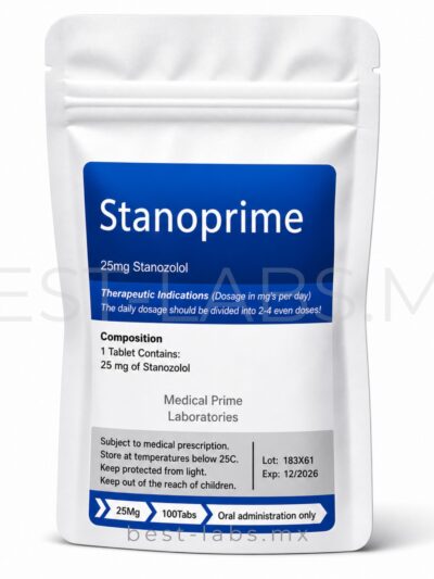 StanoPrime (Winstrol / Estanozolol) 25 mg 100 tabletas | Medical Prime