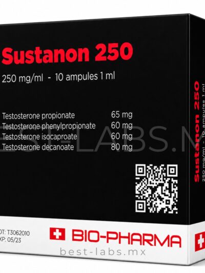 Sostenon 250 mg/ml (Mezcla de 4 ésteres de testosterona) 10 ampolletas de 1 ml | Biopharma