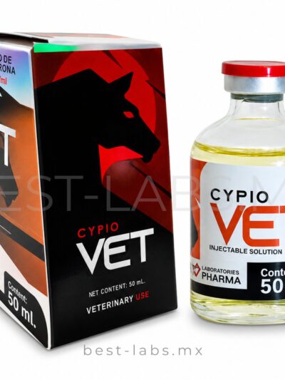 CYPIO VET 200mg (Cipionato de testosterona) Frasco de 50 ML | VETER IIX PHARMA LABORATORY