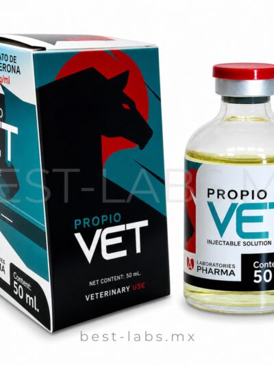 PROPIO VET  75mg (Propionato de Testosterona) Frasco de 50 ML | VETER IIX PHARMA LABORATORY