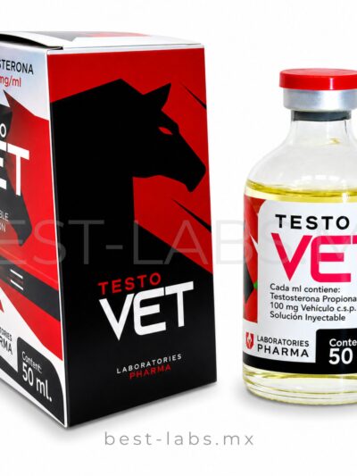 TESTO VET  375 (Propionato 90mg + Undecanoato 145mg/ml + Cipionato 140mg) Frasco de 50 ML - VETER IIX PHARMA LABORATORY