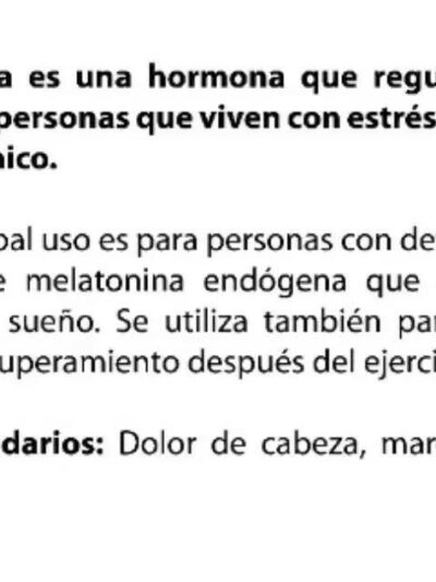 MELATONINA 50 MG / 80 TABLETAS / SMART PHARMACEUTICAL -