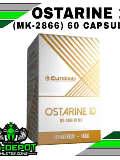 Ostarine 10 mg MK-2866 Sarms Eurolab 60 cápsulas Big Depot original
