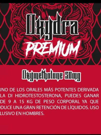 Oxydra - Oxymetholone 50mg / 100 Tabletas / Dragon Pharma Premium - esteroides