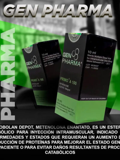 PRIMO A 100 / (PRIMOBOLAN) METHENOLONE ACETATE 100 MG / 10 ML | GEN PHARMA - esteroides