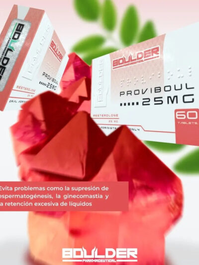 PROVIBOUL (Proviron) | Mesterolone 25 mg. | 50 tabletas / BoulderRoids Orales - esteroides