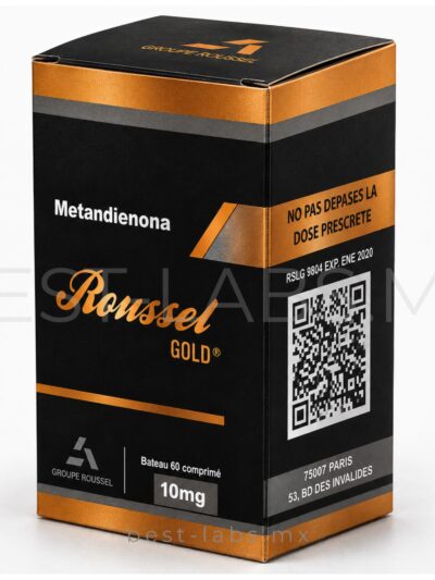 Metandienona 10 mg (Dianabol) 60 tabletas | Roussel Uclar