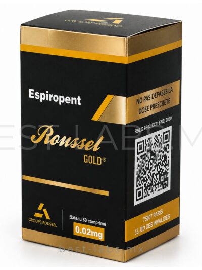 Espiropent 0.02 mg (Clembuterol) 60 tabletas | Roussel Uclar