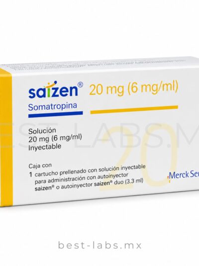 SAIZEN ®  Merck Serono / 60 IU HORMONA DEL CRECIMIENTO 20mg ( 8mg/ml) / Calidad Farmacéutica
