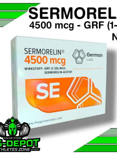 Sermorelin 4500 mcg - GRF (1-29) NH2 / GERMAN LABS - BIG Depot de México