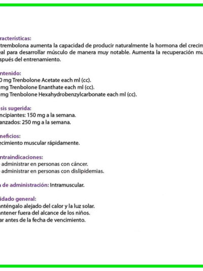 comprar tritrembolona en mexico