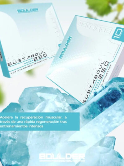 SUSTABOUL 350 - (Sostenon) KIT / Propionato 50mg + Isocaproato 75mg + Penilpropionato 75mg + Decanoato 150mg 10 AMPOLLETAS DE 1ML C/U | Boulder Pharmaceutical - esteroides