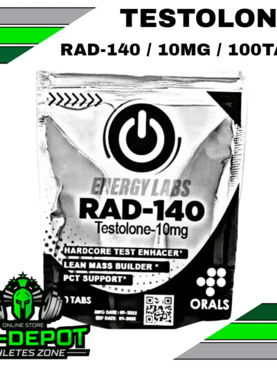 Testolodrone 10 mg RAD-140 Energy Labs 60 tabletas Big Depot original